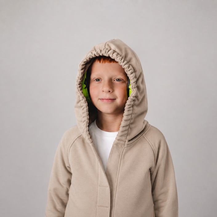 Kids Sensory Hoodie with Velcro Closure