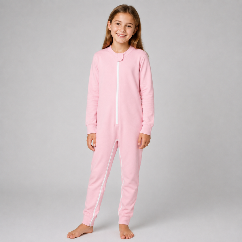 Girls Adaptive Pajama Onesie