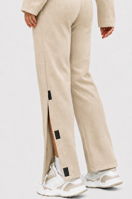 Women's adaptive Pants with Full Side Velcro Openings