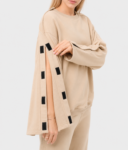 Women’s  Adaptive Sweatshirt with  Velcro Openings