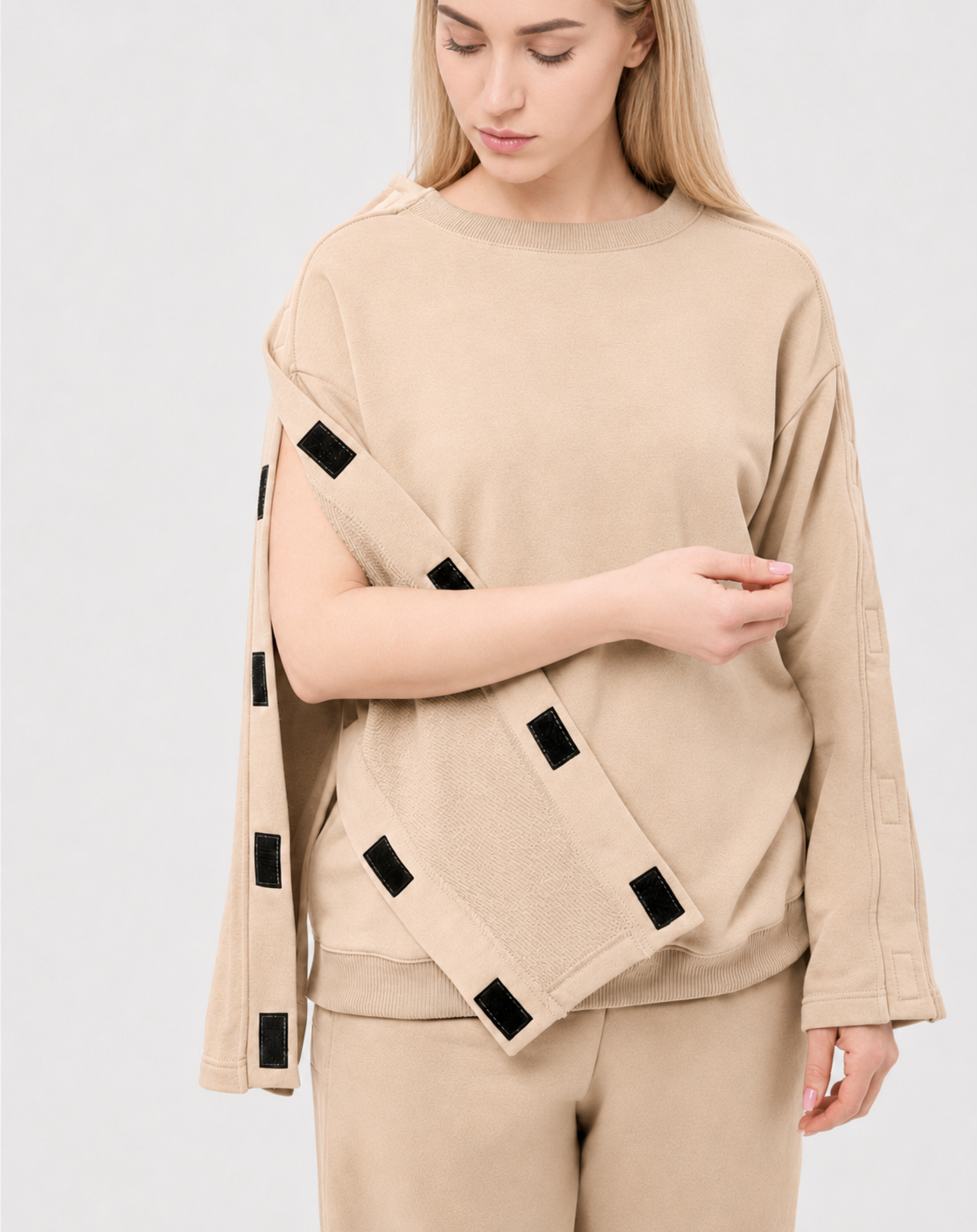 Women’s  Adaptive Sweatshirt with  Velcro Openings