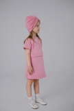Adaptive Girls Dress and Turban Set
