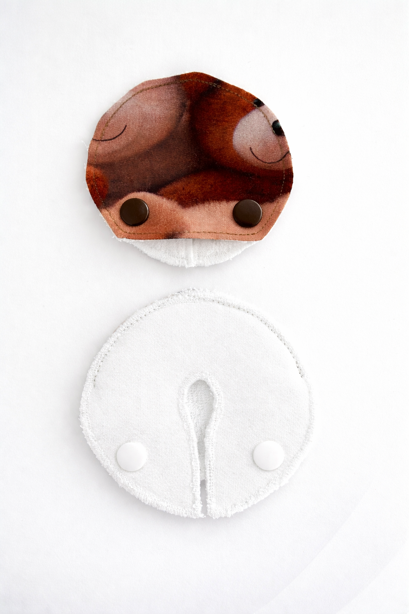 Reusable G-Tube Pad Set with Tube Cover