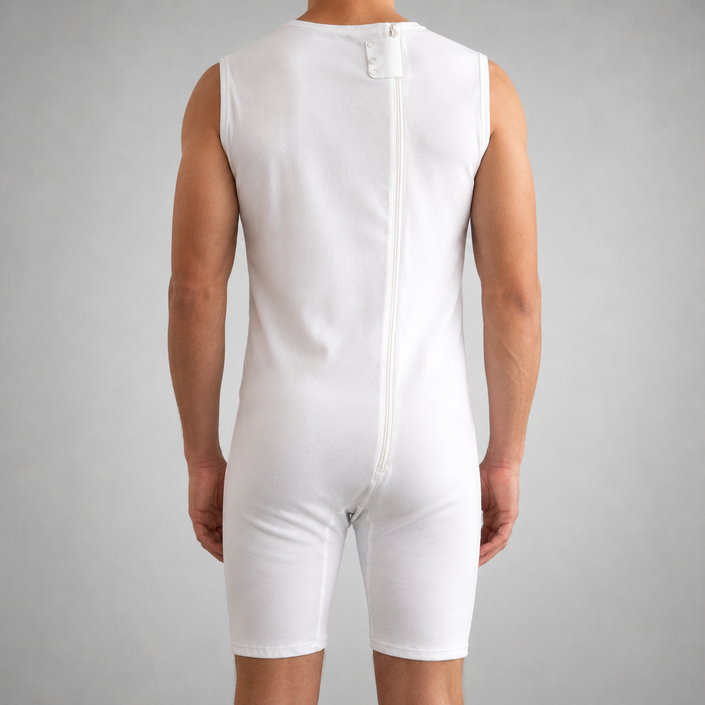 Men's Adaptive Back Zip Romper