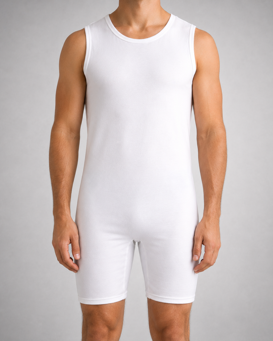 Men's Adaptive Back Zip Romper