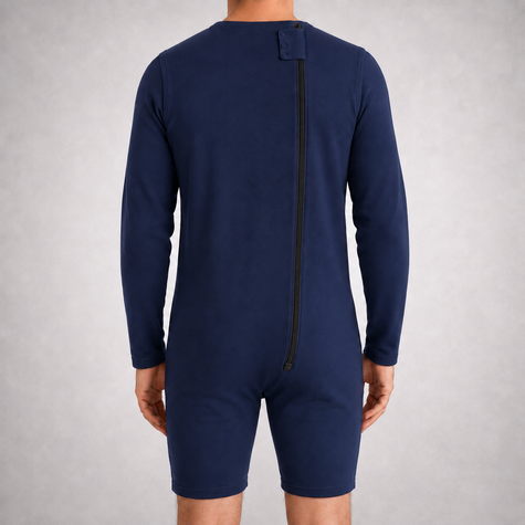 Men's Adaptive Long Sleeve Romper