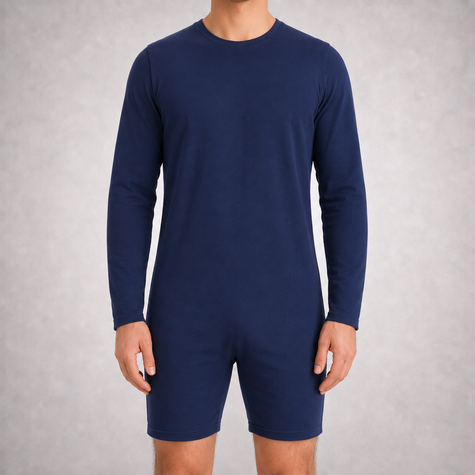 Men's Adaptive Long Sleeve Romper
