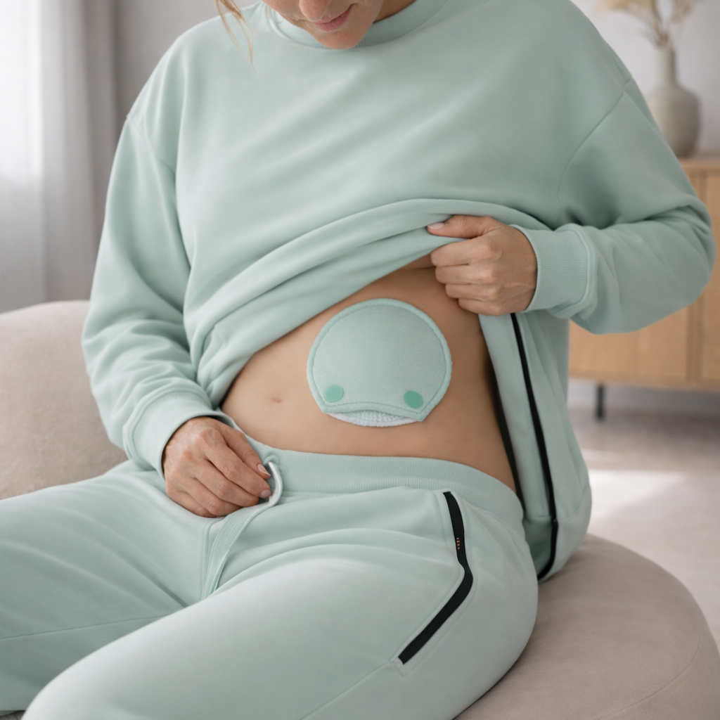 Reusable G-Tube Pad Set with Tube Cover