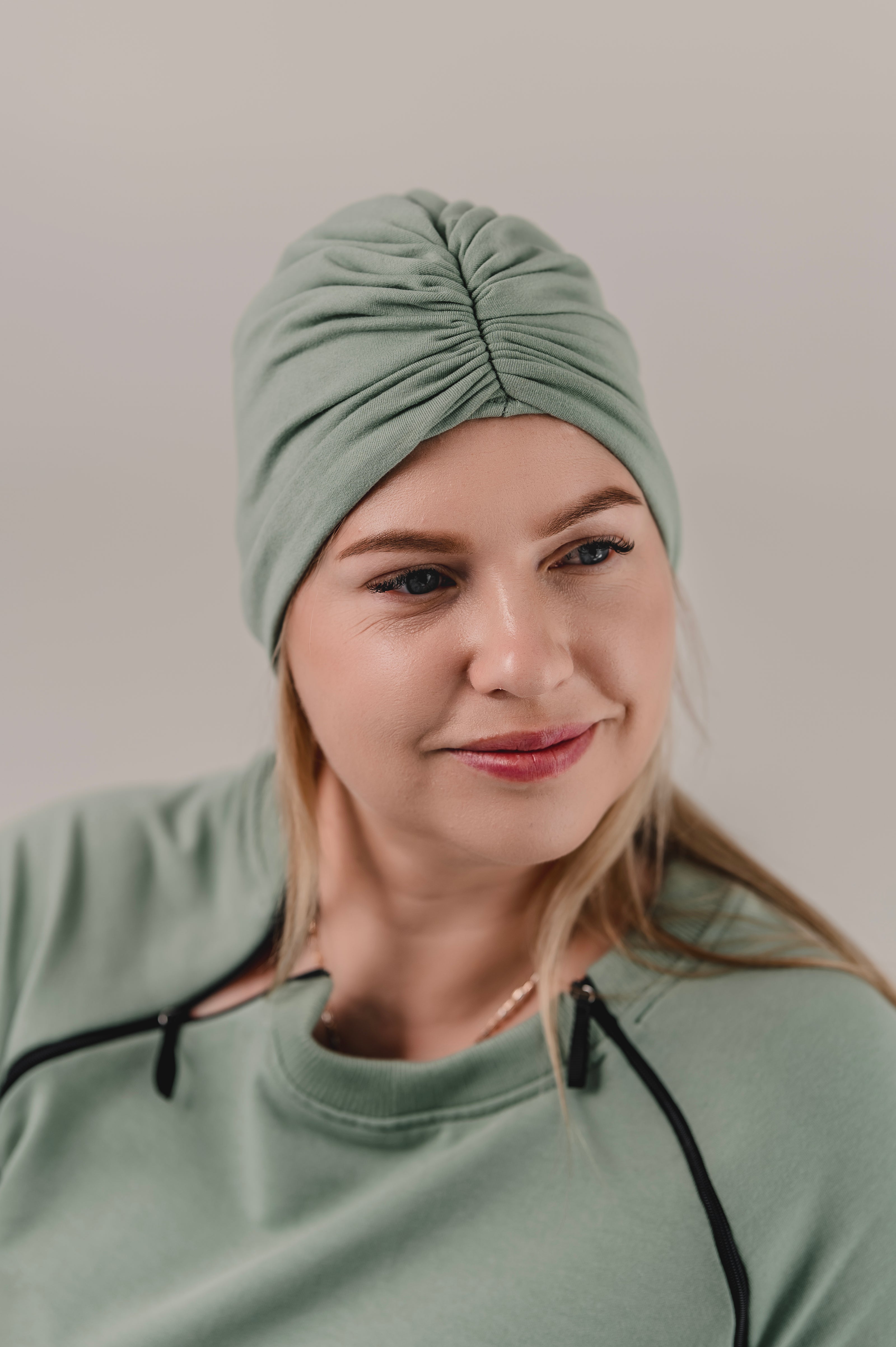 Moterų minkštas turbanas