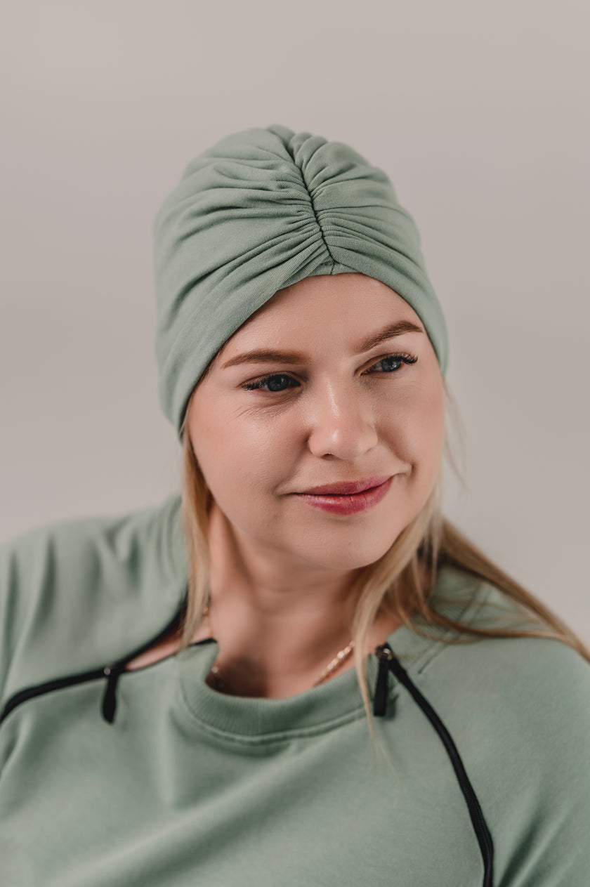 Moterų minkštas turbanas
