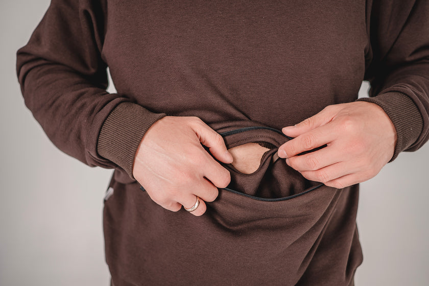 Men's Adaptive Sweatshirt with Front Zippers